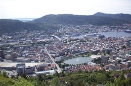 Bergen desde Floyen