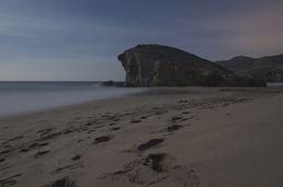 Playa de El Mónsul (Almería) - 4:45 am