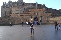 The edinburagh castle!