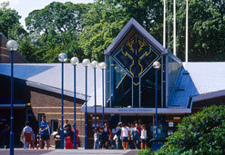 Heriot Watt University main entrance