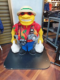 Airport Lego man