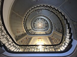 Art nouveau stairs