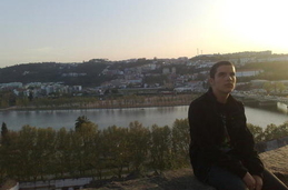 Yo, en Coimbra