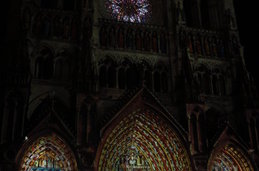 La Cathédrale illuminée