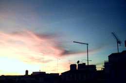 Anoitecendo em Évora