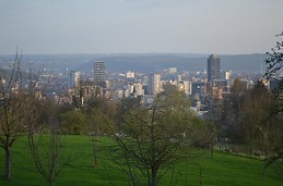 Du haut des marches de Buren