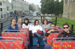 Double-decker bus tour :D