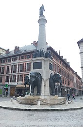 Elephant fountain