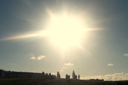 Torre de Hércules al fondo