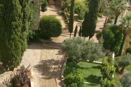 Vista aerea Jardines de la Galera