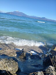 La plage au printemps 