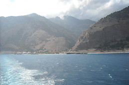 Leaving Agia Roumeli!