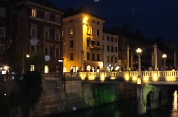 Ljubljana de noche