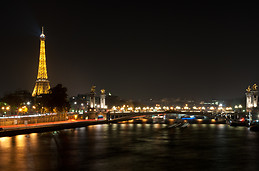 Night in Paris: The Eiffel Tower