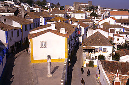 The medieval town of Óbidos