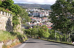 Vista da Residência da universidade