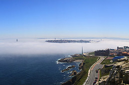 Vista de la Coruna