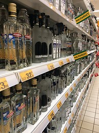 Vodka shopping=erasmus shopping!