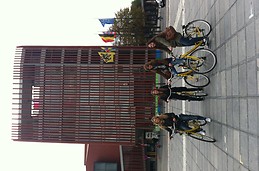 Yellow bikes