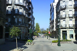 Zona peatonal Cerca de el Puerto