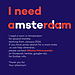 I need amsteroom! (25 year old boy, no pets, not smoker)
