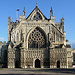 Exeter cathedral front-door