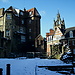 Calles y hoteles de Newcastle