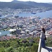 Bergen desde monte Floyen