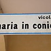 vicolo...¿maria in conio? NO