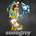 Snow-grey