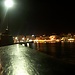 The venecian port at night