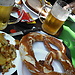 Bretzel, Kartoffeln, Frikadelle...