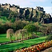 Princes Street Gardens and Edinburgh Castle