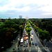 North view from the top of the Arch of Triumph, Bucharest