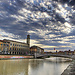 El Arno a su paso por Pisa