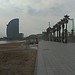 A famous Barcelona beach