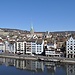 A freezing cold rainy day in Zurich