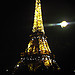 A winter's night at the Eiffel Tower