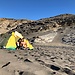 Acampada en montaña pelada