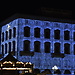 Algunas calles de Firenze iluminadas en Navidad