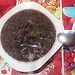 Alubias negras guisadas con verduras