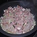 Arroz con gambas y bacon