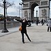 At the top of the Arc de Triomphe: Paris from a different perspe