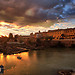 Atardecer en los Sotos de la Albolafia.