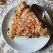 Autumn's pie with pumpkin, apples and quinces