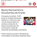 Beca Santander para grados