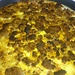 Beef and egg pizza