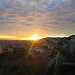 Best view on Barcelona and its sunset from Bunker del Carmel