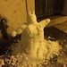 Boneco de neve bizarro!