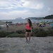Cala escondida en España